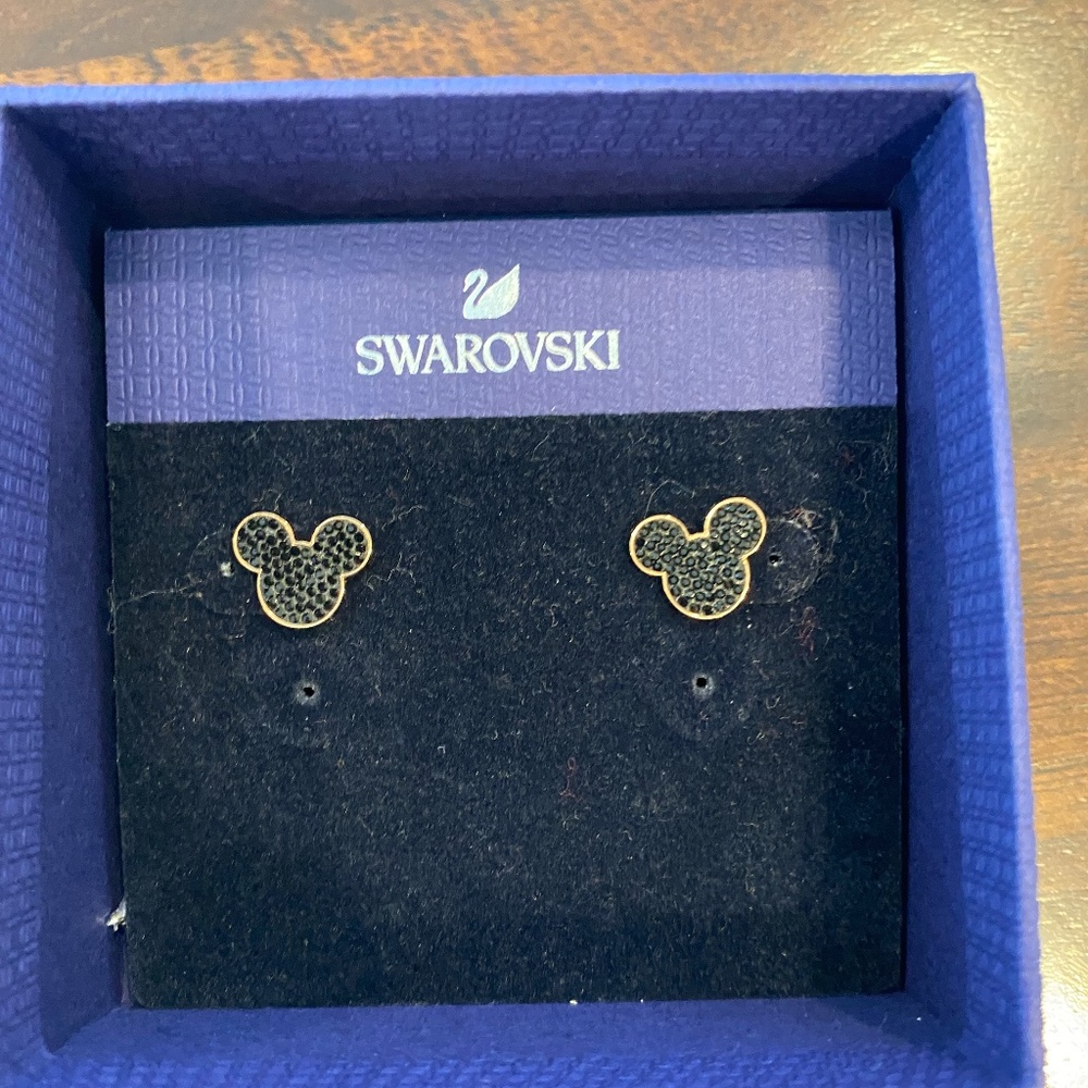 Swarovski Mickey Mouse Studs